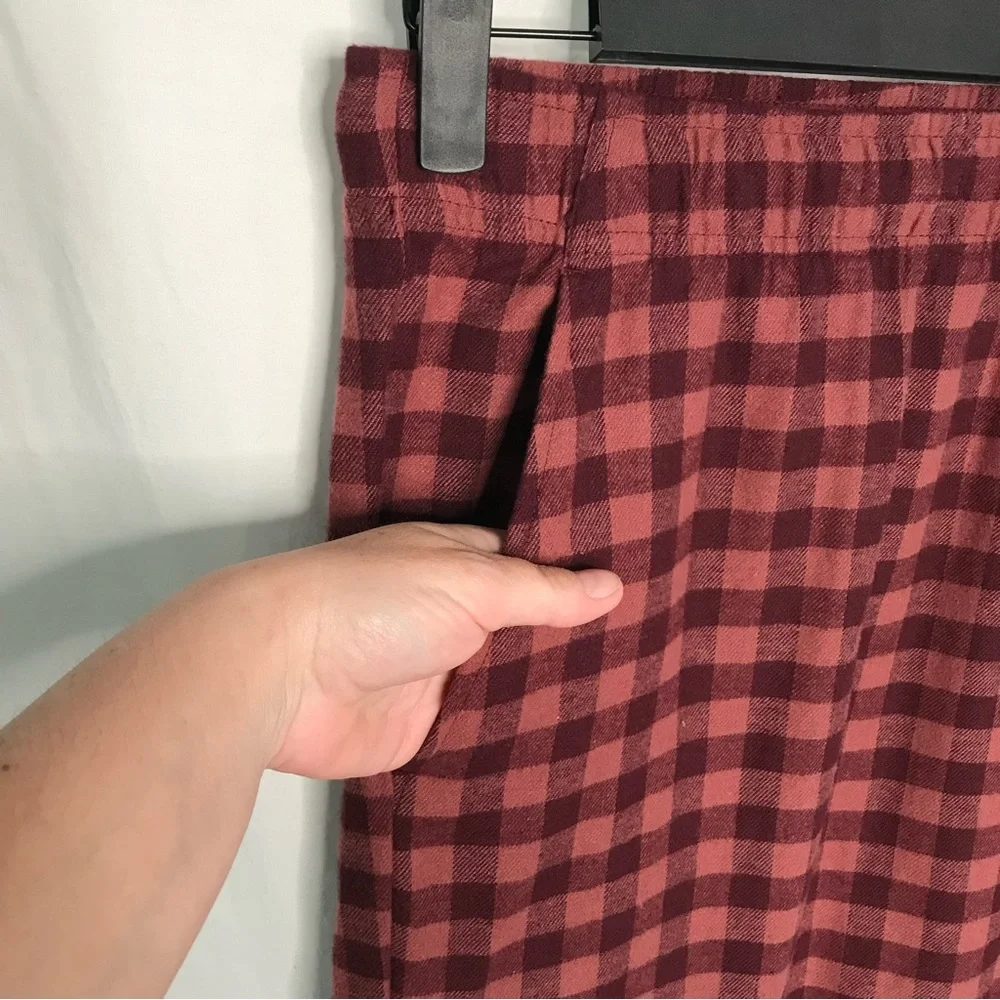 NWT Old Navy Double-Brushed Flannel Pajama Pants Men XXXXL 4XL Gingham Pockets